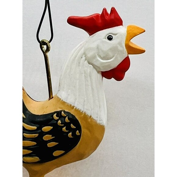 Hallmark Rooster Weathervane Christmas Ornament Vintage 1989 Keepsake - Picture 2 of 5